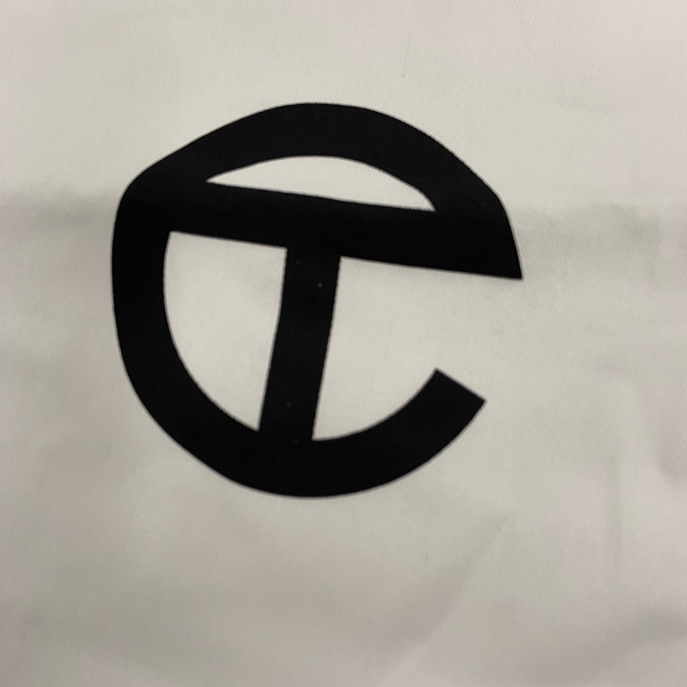 NEW Telfar Medium/ Large White Dust Bag with original packaging with Black Logo - Picture 4 of 8